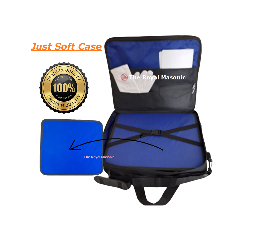 Masonic Regalia Soft Case / Apron Holder Bag MM / WM | Apron Holder Shoulder Bag